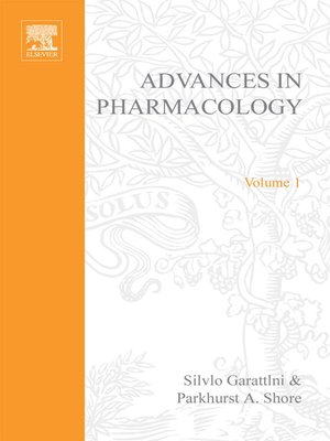 cover image of Advances in Pharmacology